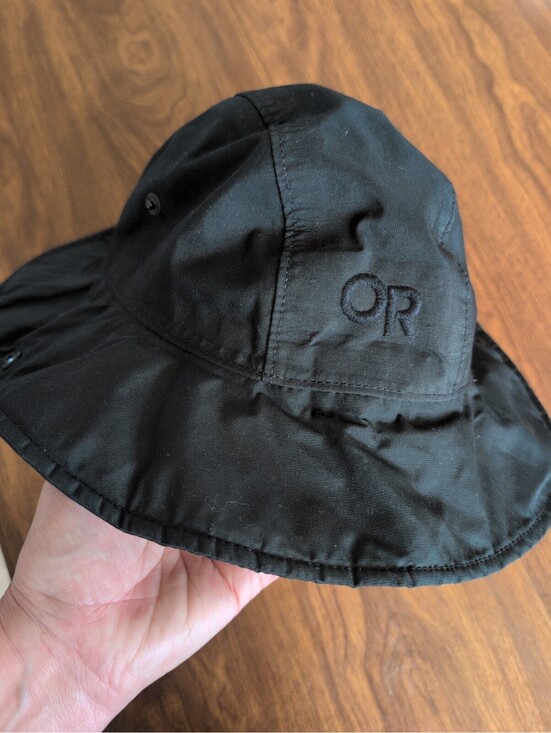 Outdoor Research Other - Outdoor Research VTG 90s Gore-Tex Black Seattle Bucket Hat L Wind Stopper